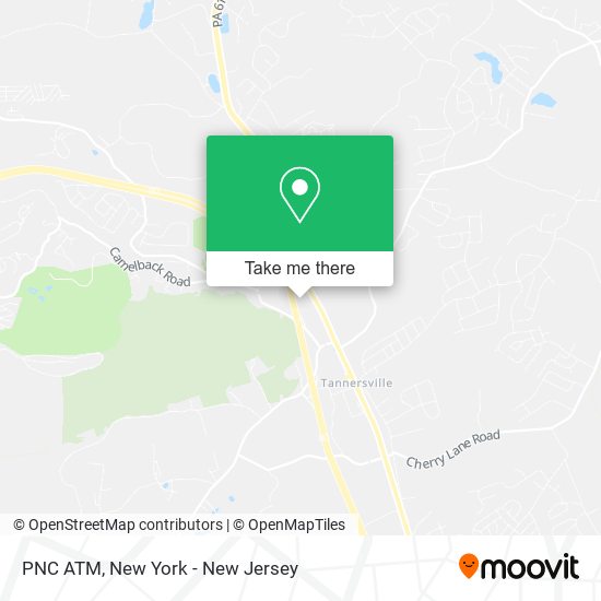 PNC ATM map