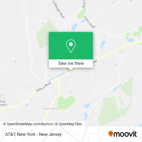 AT&T map