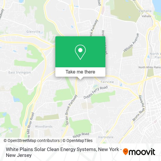 Mapa de White Plains Solar Clean Energy Systems
