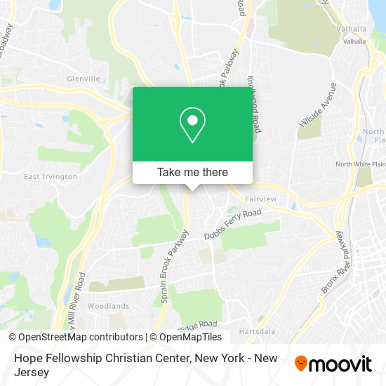 Mapa de Hope Fellowship Christian Center
