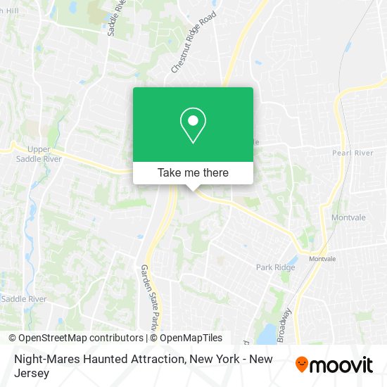 Night-Mares Haunted Attraction map