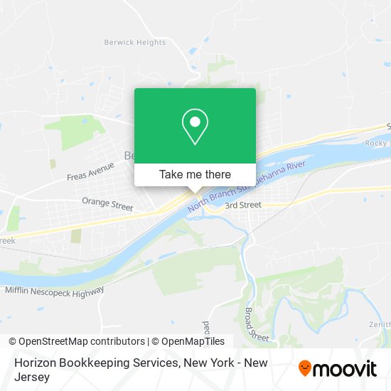 Horizon Bookkeeping Services map