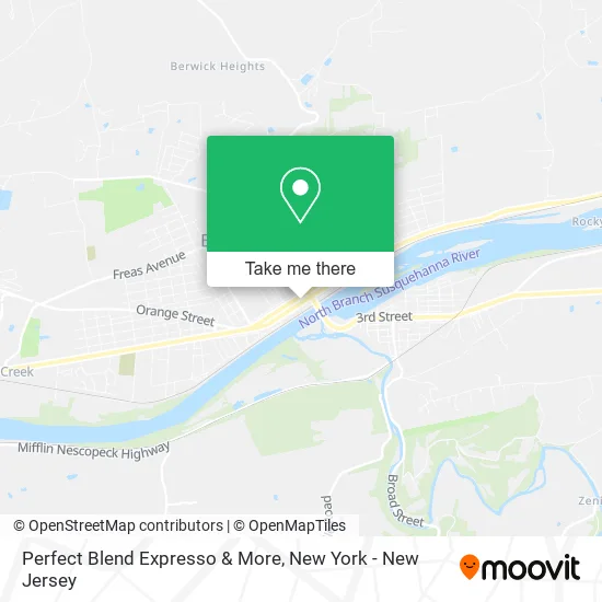 Perfect Blend Expresso & More map
