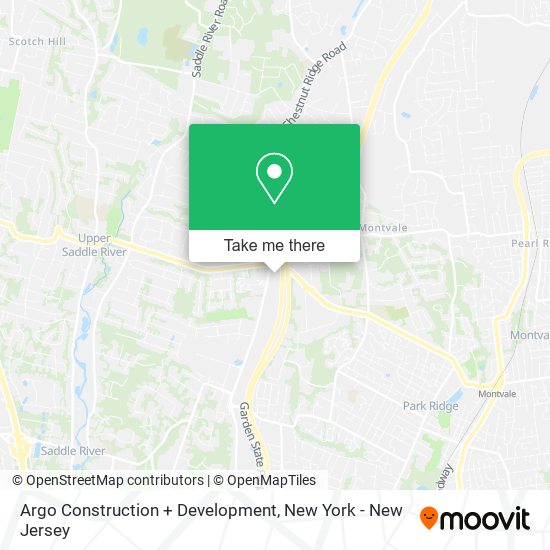Argo Construction + Development map