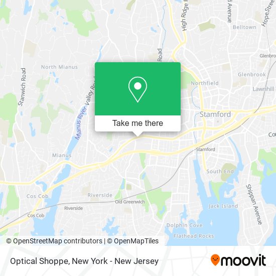 Optical Shoppe map