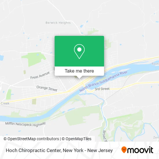 Hoch Chiropractic Center map