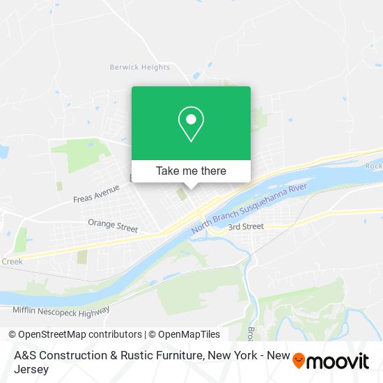A&S Construction & Rustic Furniture map