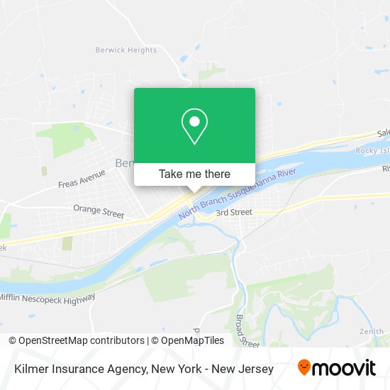 Mapa de Kilmer Insurance Agency