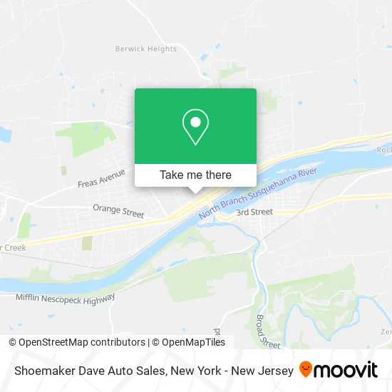 Shoemaker Dave Auto Sales map