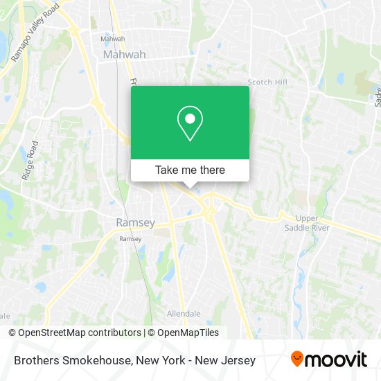 Brothers Smokehouse map