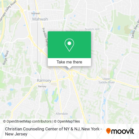 Mapa de Christian Counseling Center of NY & NJ