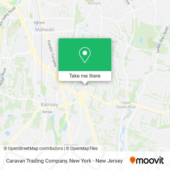 Caravan Trading Company map