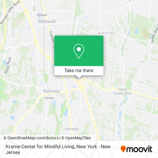 Mapa de Krame Center for Mindful Living