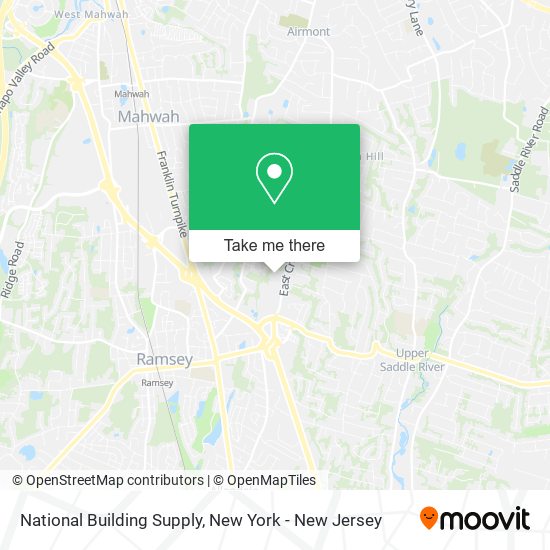 National Building Supply map