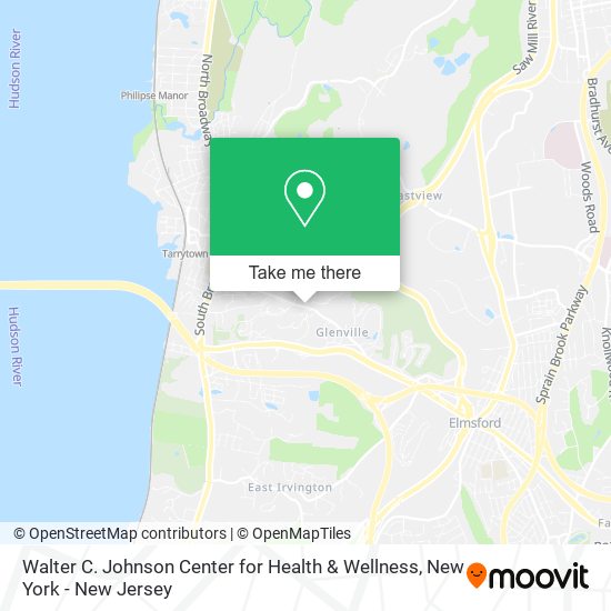 Mapa de Walter C. Johnson Center for Health & Wellness