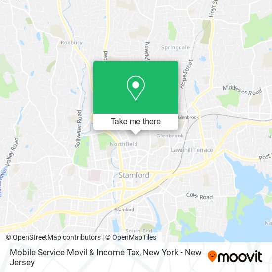 Mobile Service Movil & Income Tax map