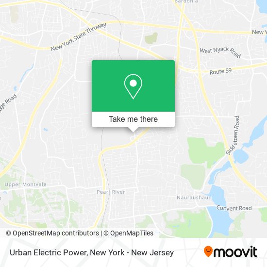 Urban Electric Power map