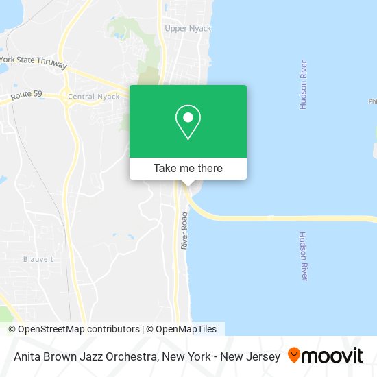 Mapa de Anita Brown Jazz Orchestra