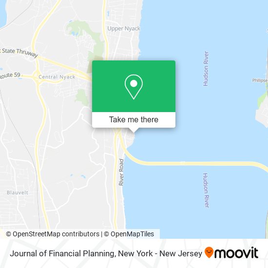 Journal of Financial Planning map