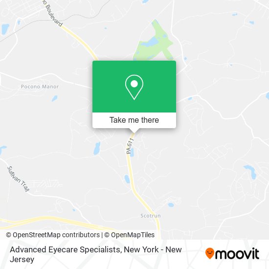 Advanced Eyecare Specialists map