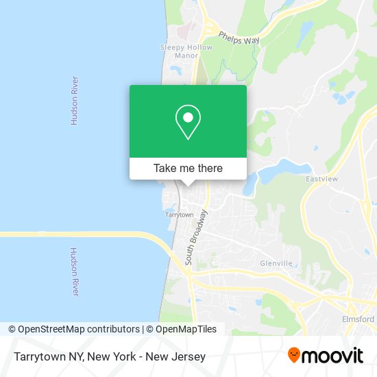 Tarrytown NY map