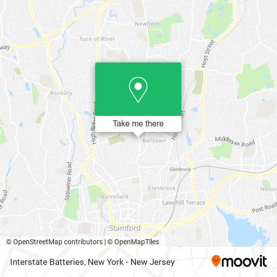 Interstate Batteries map