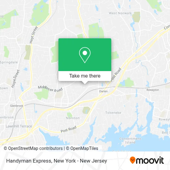Handyman Express map
