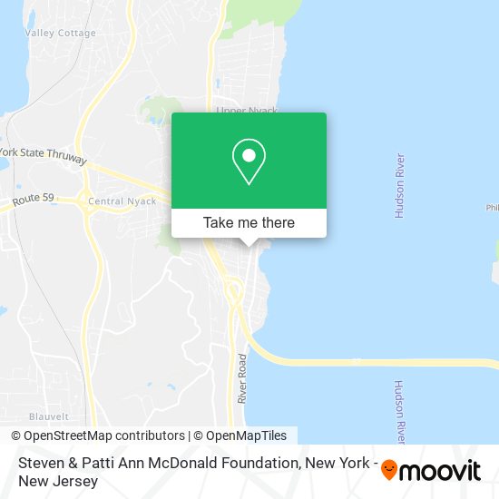 Steven & Patti Ann McDonald Foundation map