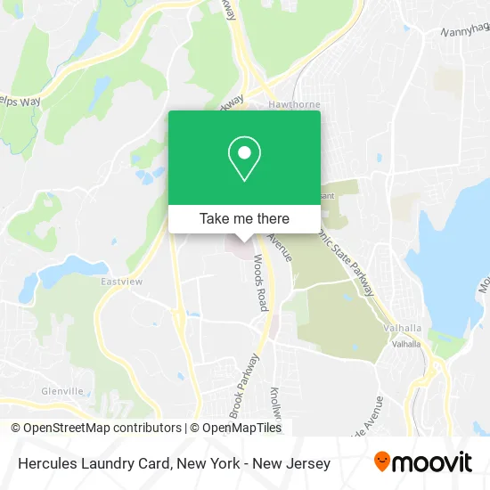 Hercules Laundry Card map