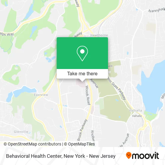Behavioral Health Center map