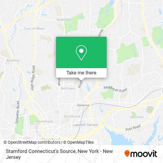Stamford Connecticut's Source map