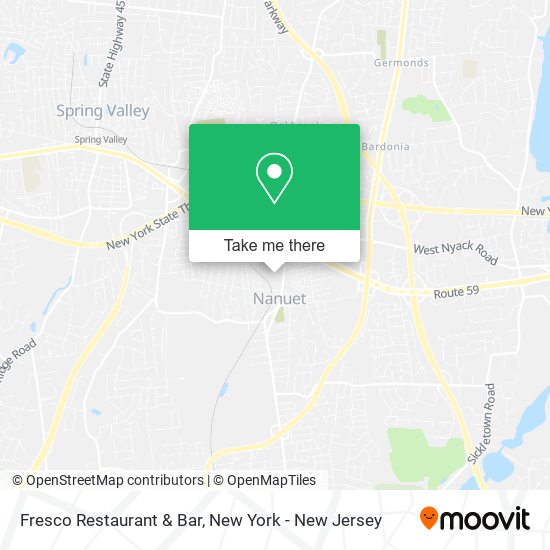 Fresco Restaurant & Bar map