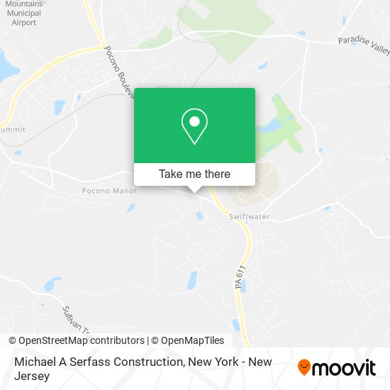Mapa de Michael A Serfass Construction