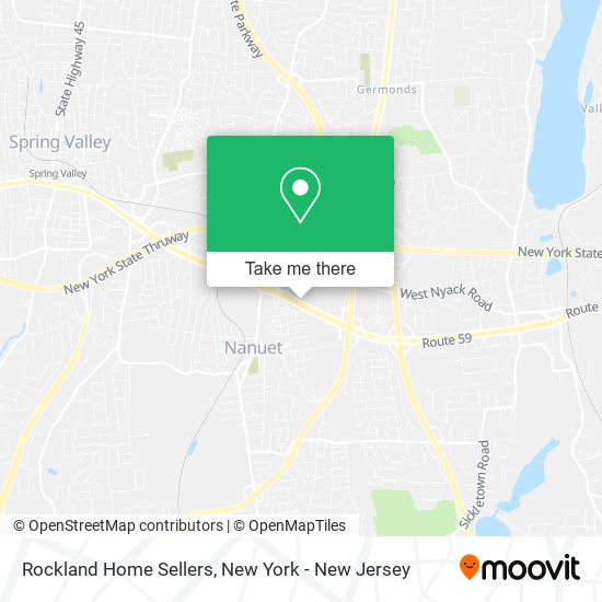 Rockland Home Sellers map