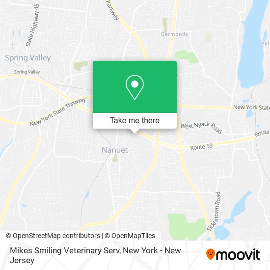 Mikes Smiling Veterinary Serv map