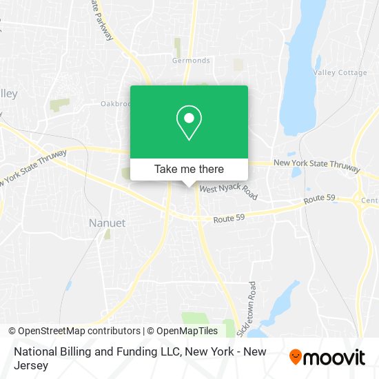 Mapa de National Billing and Funding LLC