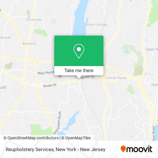 Reupholstery Services map