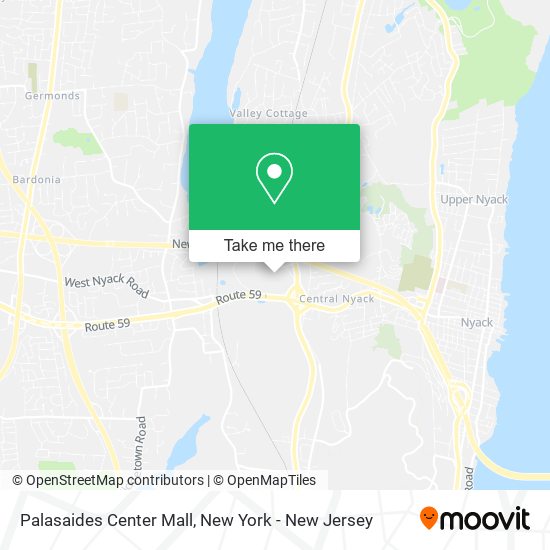 Palasaides Center Mall map