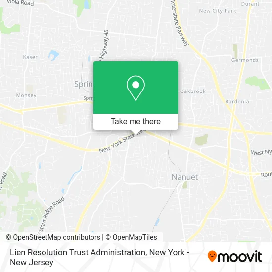 Lien Resolution Trust Administration map