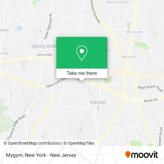 Mygym map