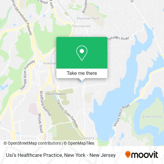 Usi's Healthcare Practice map