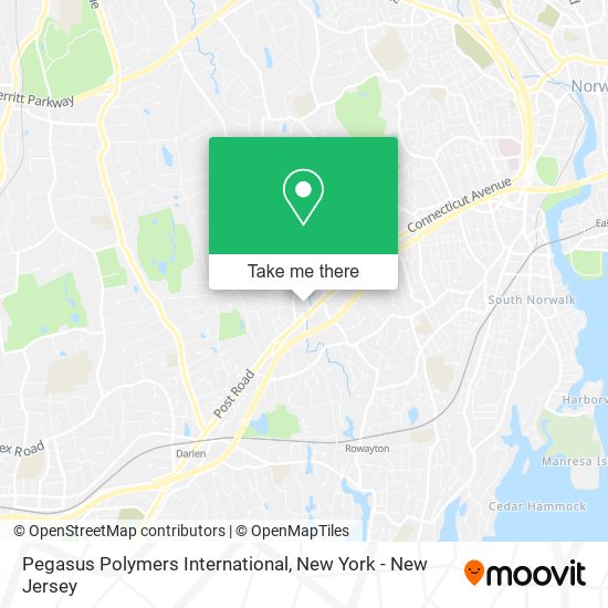 Pegasus Polymers International map