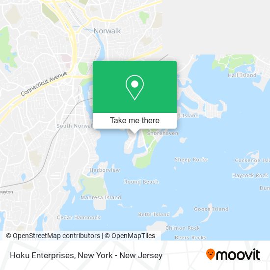 Hoku Enterprises map