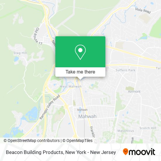 Beacon Building Products map