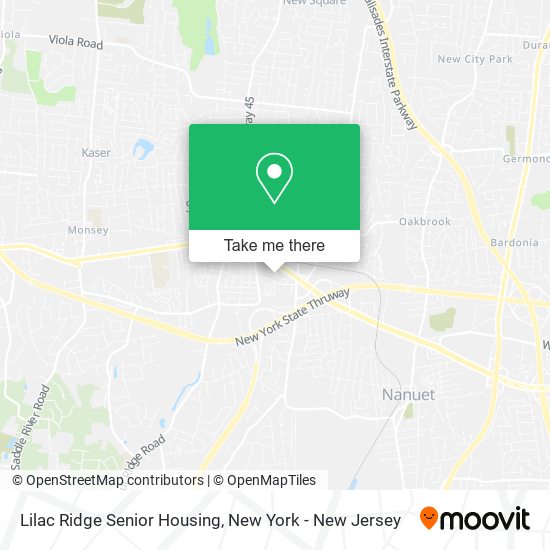 Lilac Ridge Senior Housing map