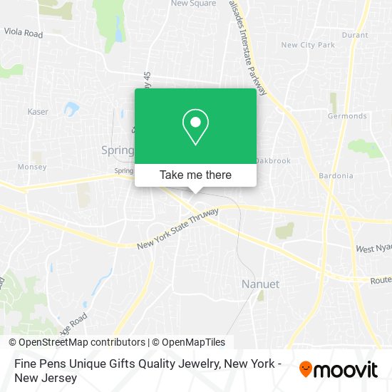 Fine Pens Unique Gifts Quality Jewelry map