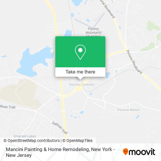 Mancini Painting & Home Remodeling map