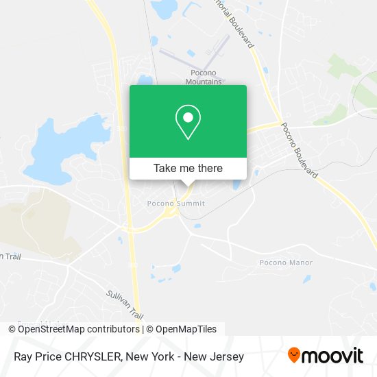 Mapa de Ray Price CHRYSLER