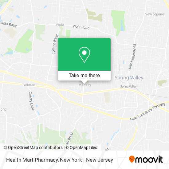 Health Mart Pharmacy map