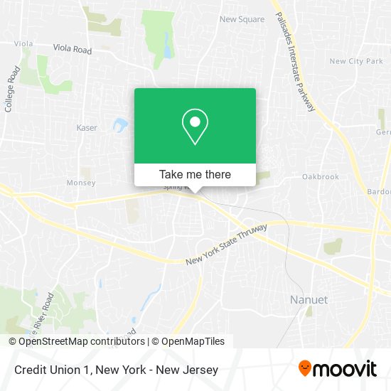 Credit Union 1 map